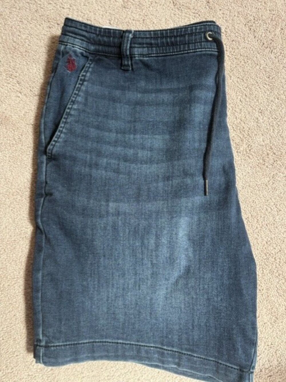 Men's U.S. Polo Assn. Activate Stretch Denim Shorts Size XL